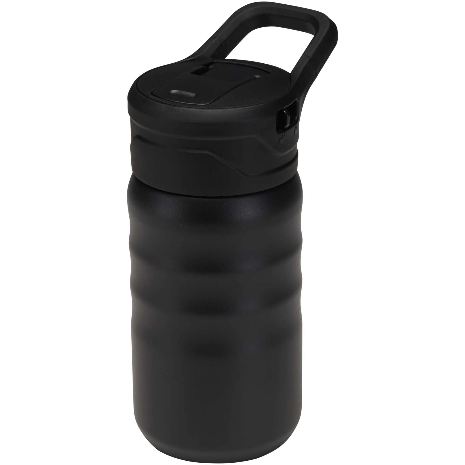 Immagine Borraccia sportiva in acciaio inossidabile a doppia parete riciclato RCS con cannuccia ribaltabile d 350 ml Knox