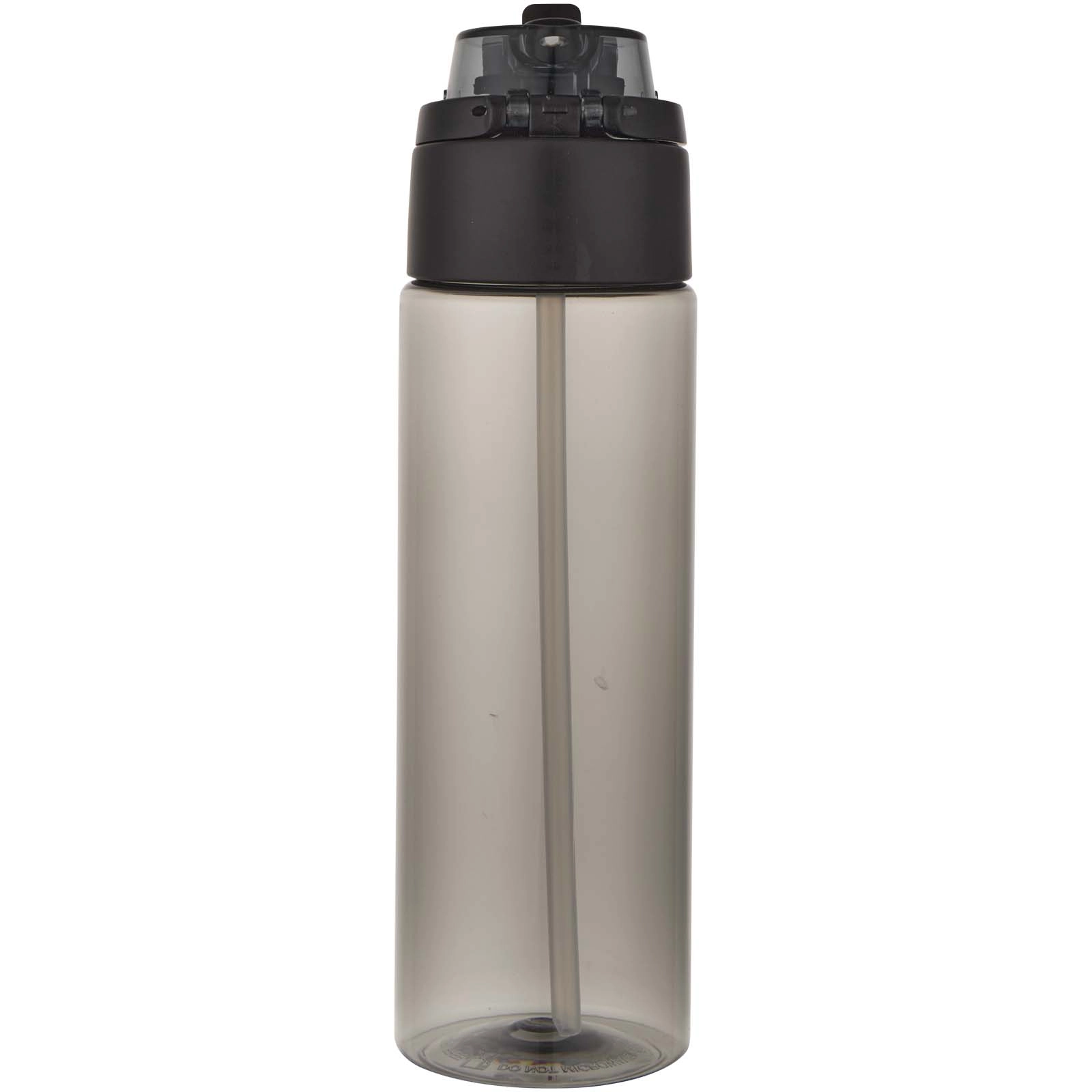 Immagine Borraccia in plastica riciclata RCS con tappo a doppia funzione e cannuccia a scatto da 700 ml Theron