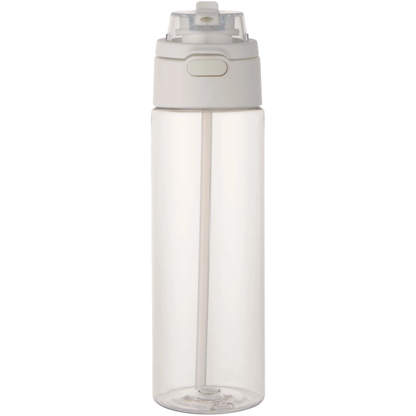 Immagine Borraccia in plastica riciclata RCS con tappo a doppia funzione e cannuccia a scatto da 700 ml Theron