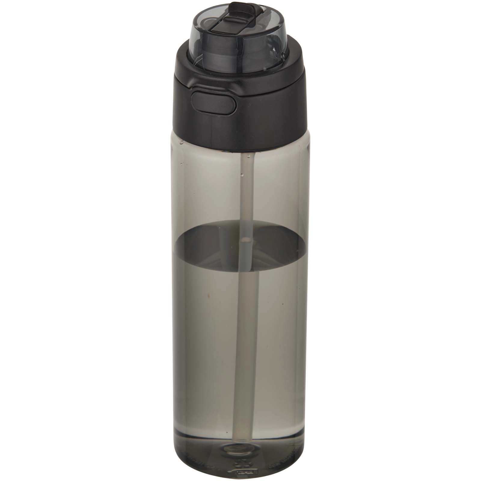 Immagine Borraccia in plastica riciclata RCS con tappo a doppia funzione e cannuccia a scatto da 700 ml Theron