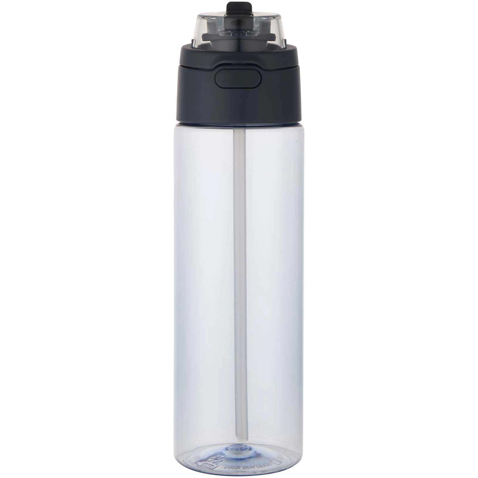 Immagine Borraccia in plastica riciclata RCS con tappo a doppia funzione e cannuccia a scatto da 700 ml Theron