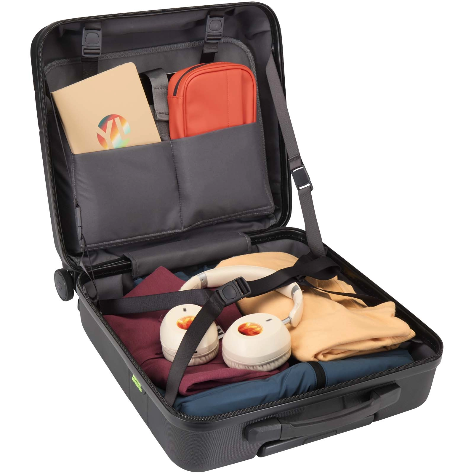 Immagine Trolley per laptop da 16” in materiale riciclato GRS Rover - 30L