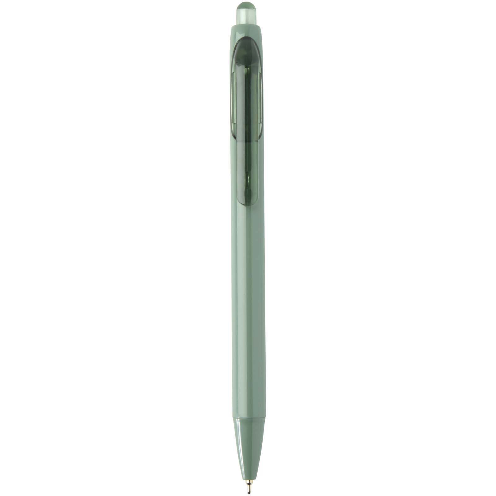 Immagine Penna a sfera a doppia iniezione in materiale riciclato certificato RCS (inchiostro blu) Glen