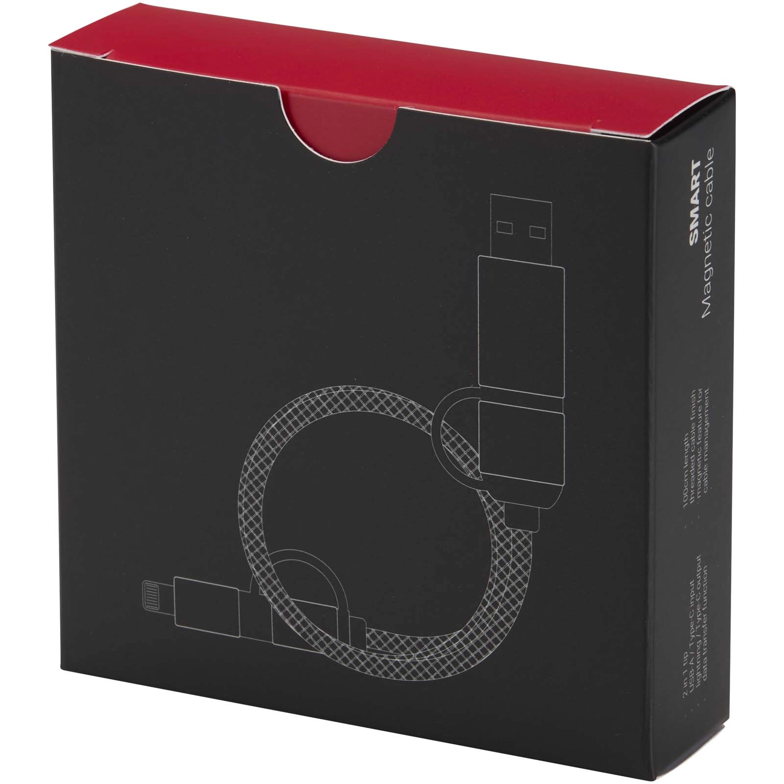 Immagine Cavo di ricarica magnetico 5 in 1 da 65 W e 100 cm, certificato RCS SMART