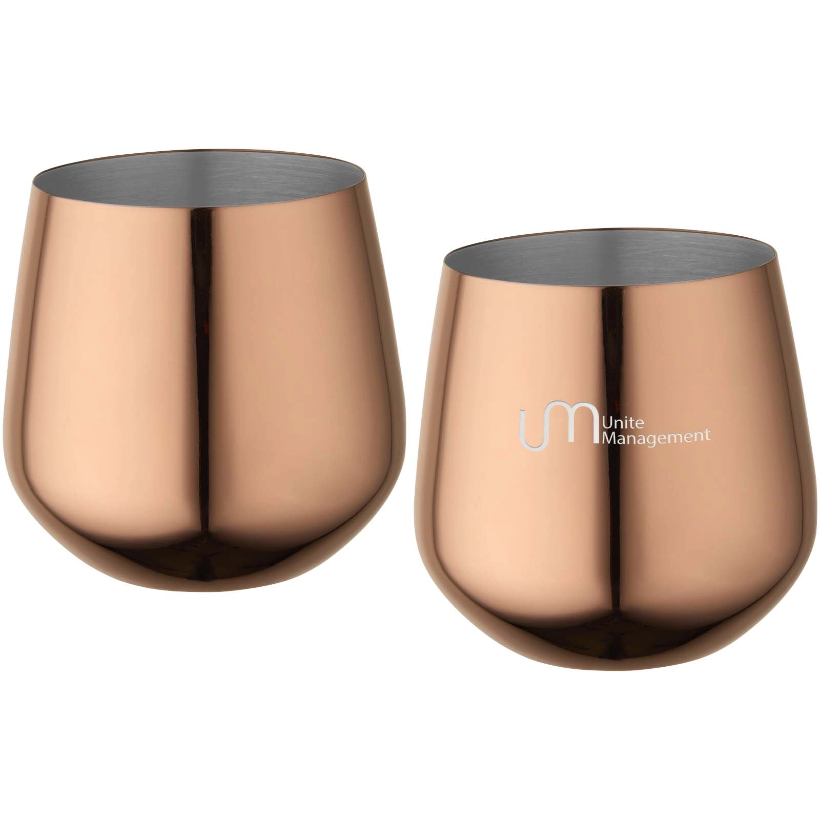 Immagine Set di tazze in acciaio inossidabile Cascade da 540 ml