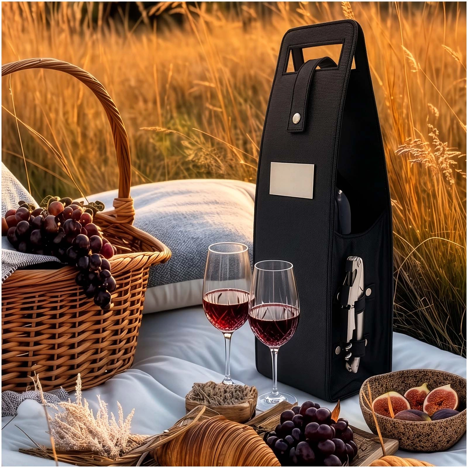 Immagine SCX.design K09 - Custodia per bottiglia di vino