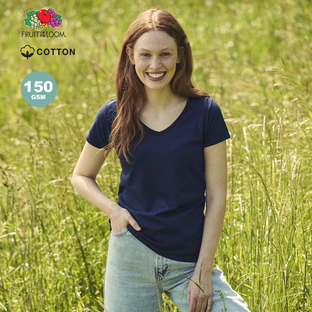 Immagine T-Shirt Donna Colorata Iconic V-Neck