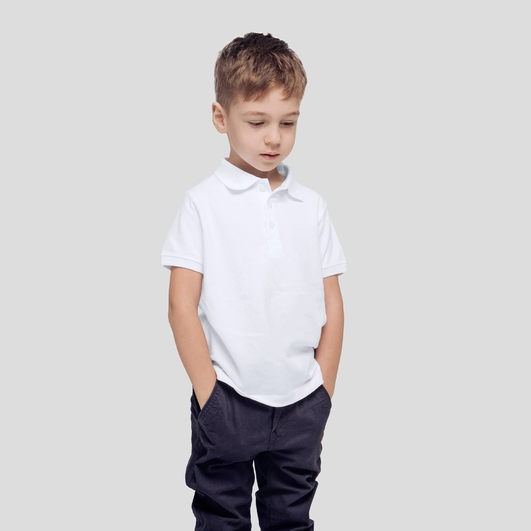 Immagine Polo Bimbo Bianco 