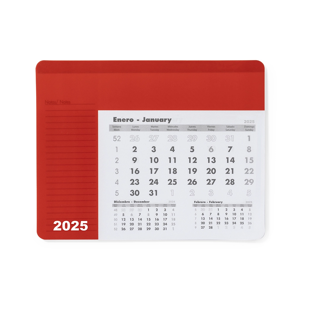 Immagine Tappetino Mouse Calendario Rendux