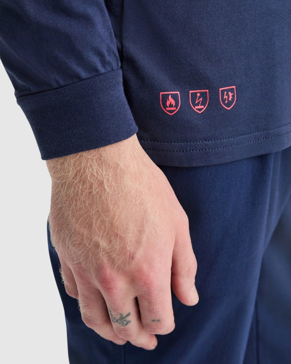 Immagine DEFENDER - Maglia a maniche lunghe in tessuto ignifugo