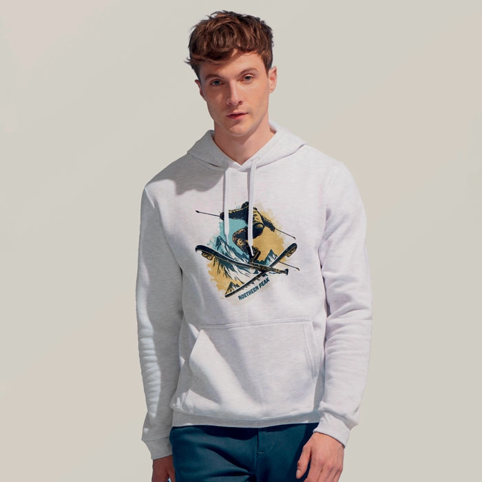 Immagine FELPA SNAKE CAPPUCCIO E TASCONE PERSONALIZZABILE