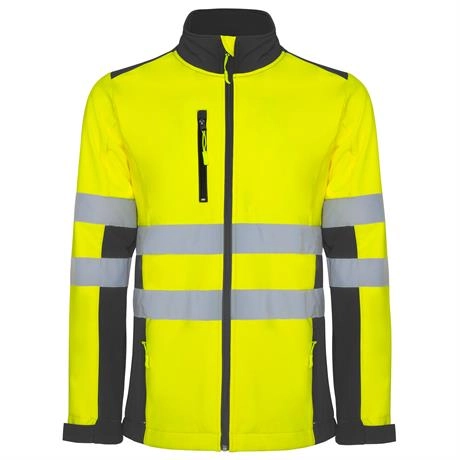 Immagine R9303 - Roly Antares Giubbino Soft Shell Uomo Alta Visibilità
