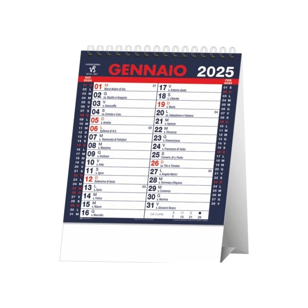 H/26 Calendario Color Desk