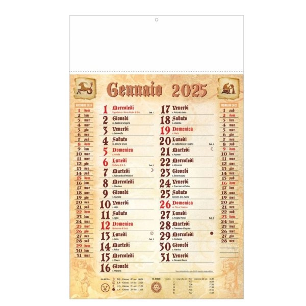 B/62 -CALEND.OLANDESE ANTICATO