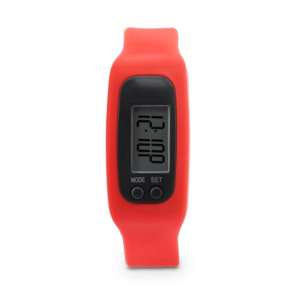 9150 Zenith easy - Orologio Multifunzione Con Display Lcd E Cinturino Regolabile In Silicone