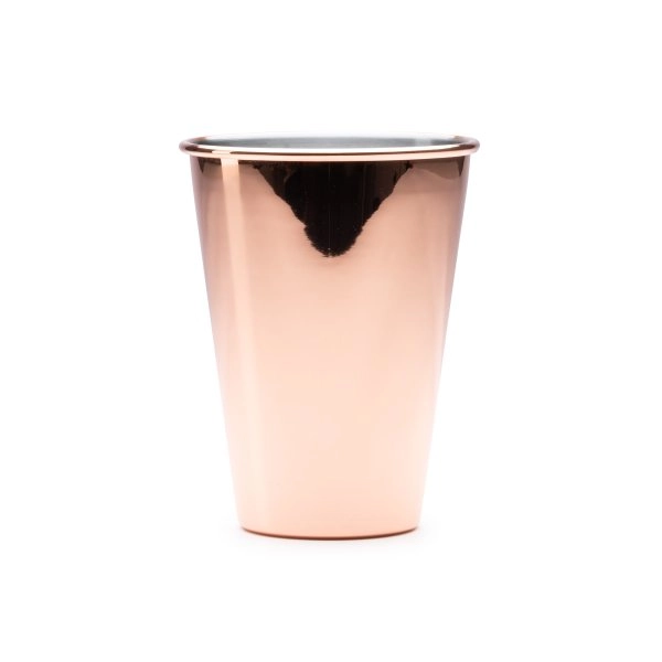 8447 Tambre - Bicchiere In Acciaio E Rame 500ml
