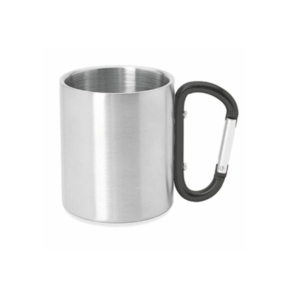 Immagine 8432 Oslon – Tazza In Acciaio Doppia Parete Con Moschettone