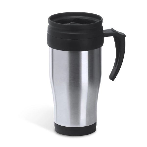 8431 Arian – Tazza In Acciaio Con Manico In Pp 450ml