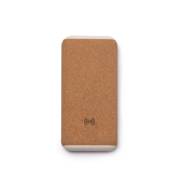 6085 Sema - Power Bank In Sughero E Fibra Di Frumento
