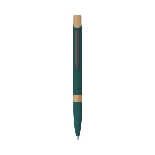 Immagine 5699 Elia - Penna Sfera Soft Touch In Alluminio E Bamboo
