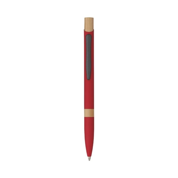 Immagine 5699 Elia - Penna Sfera Soft Touch In Alluminio E Bamboo