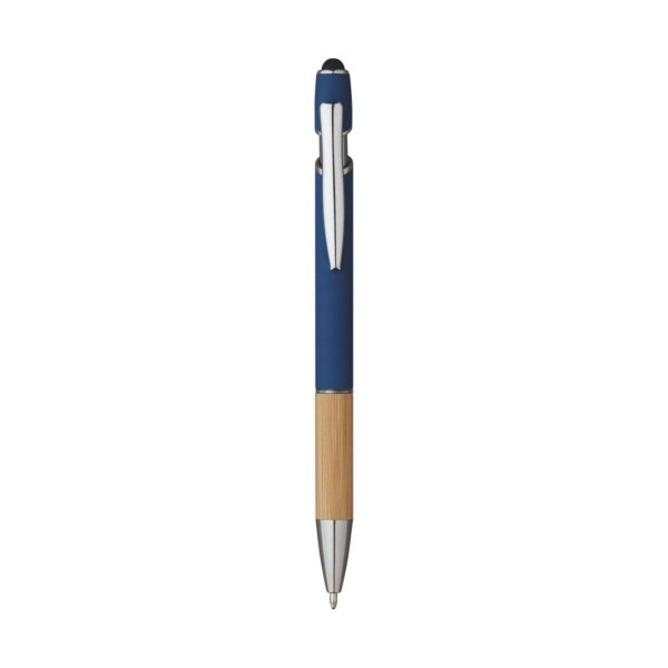 Immagine 5698 Iris - Penna Sfera Soft Touch In Alluminio E Bamboo