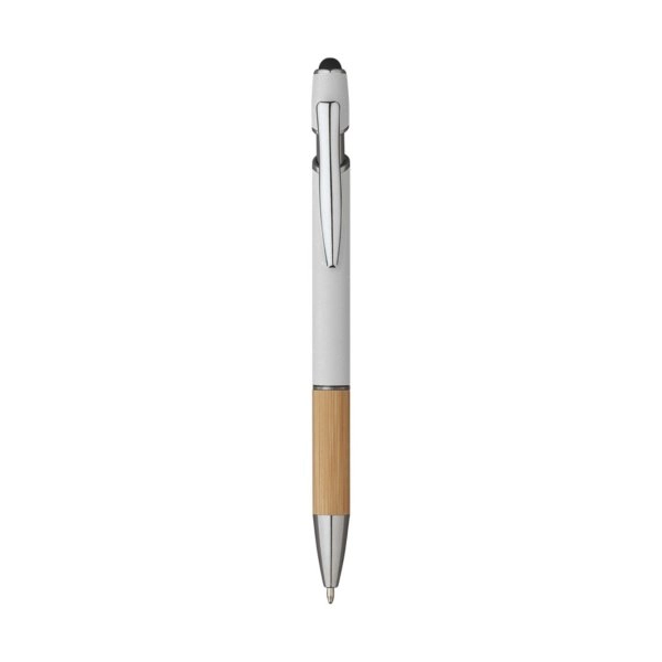 Immagine 5698 Iris - Penna Sfera Soft Touch In Alluminio E Bamboo