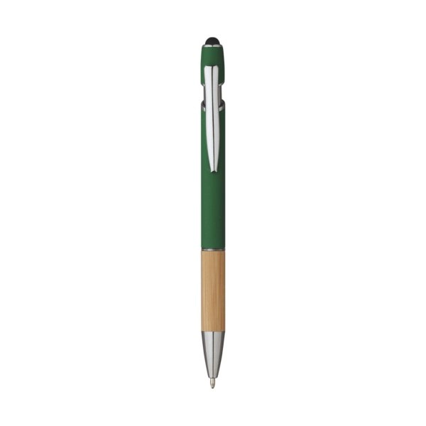 Immagine 5698 Iris - Penna Sfera Soft Touch In Alluminio E Bamboo