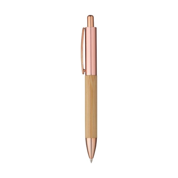 Immagine 5648 Henry - Penna Sfera In Bamboo E Metallo In Astuccio