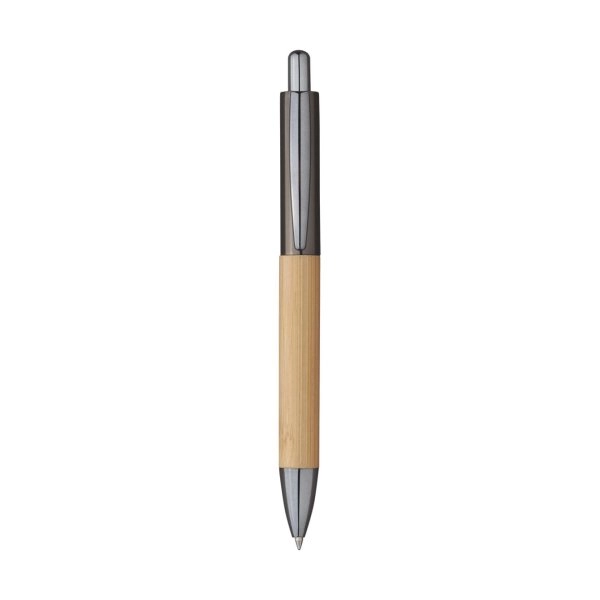 5648 Henry - Penna Sfera In Bamboo E Metallo In Astuccio