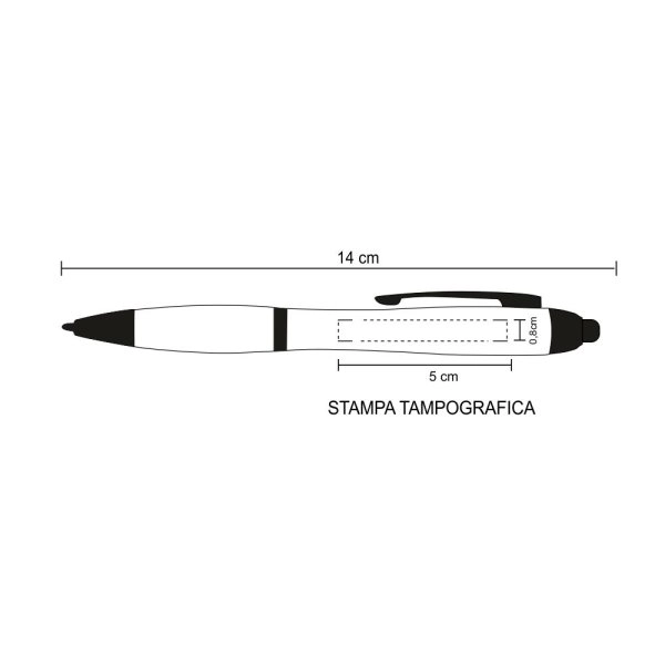 Immagine 5266 Rush - Penna Sfera Touch
