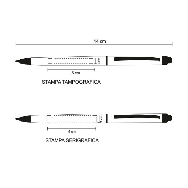 Immagine 5255 Ganesh - Penna Sfera Slim Touch