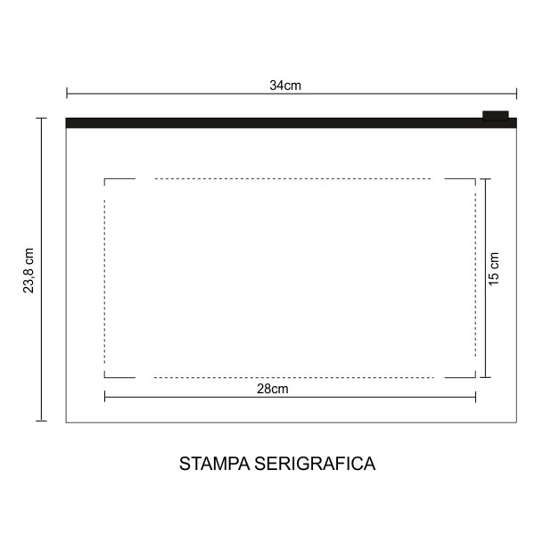 Immagine 2664 Invisa - Busta Porta Documenti Con Zip