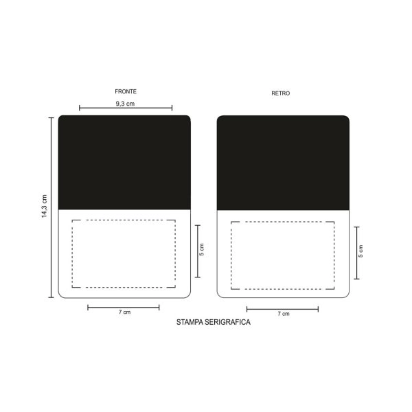 Immagine 2092 Porto - Blocco Note Formato A6 Con Copertina Rigida In Cartone Riciclato