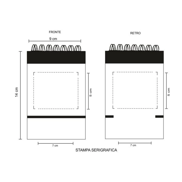 Immagine 2027 Ardan - Blocco Notes Con Penna Cm 9x14