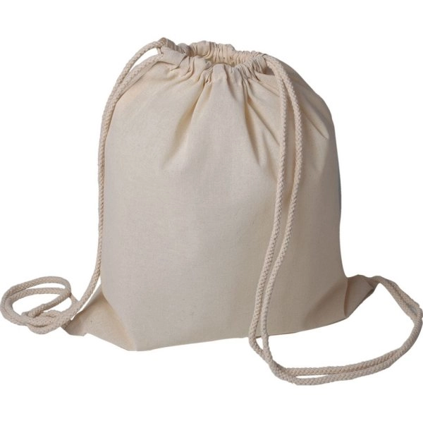1080 Bolsa Natural - Zaino a sacca in cotone 130gr.