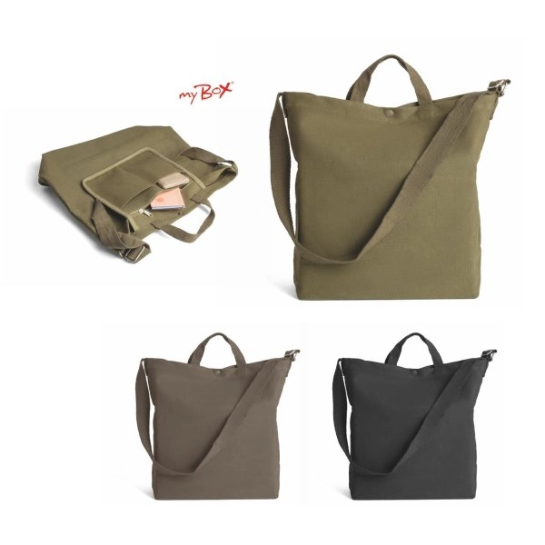 Immagine 1051 Aster - Borsa In Canvas Dimensioni: cm 45x37x13