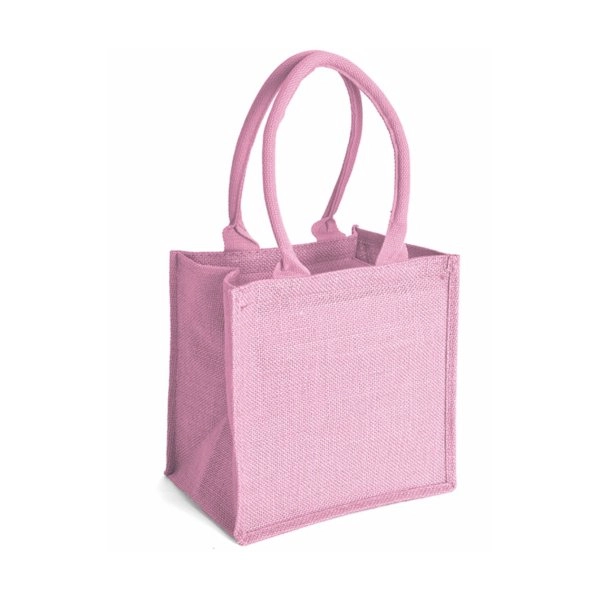 1043 Gelso - Borsa Mare In Juta Dimensioni: cm 24x24x17