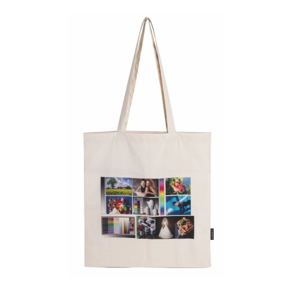 1008 Loly - Borsa Shopping Sublimatica In RPET Dimensioni: cm 38x42