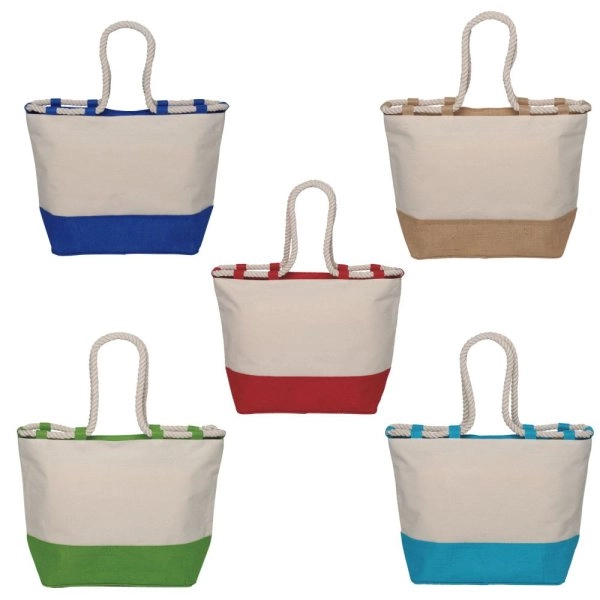 Immagine 0997 Capri - Borsa Mare Canvas Dimensioni cm.34x52x17