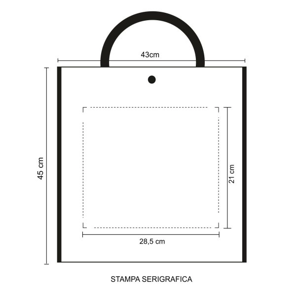 Immagine 0971 Scila - Borsa Shopping Dimensioni cm 43x45x24