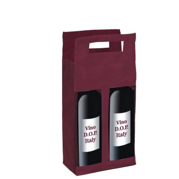 Immagine 0958 Blood - Borsa Porta Vino Dimensioni cm. 16,5x9x35 