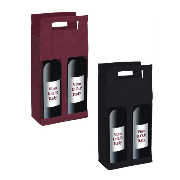 Immagine 0958 Blood - Borsa Porta Vino Dimensioni cm. 16,5x9x35 