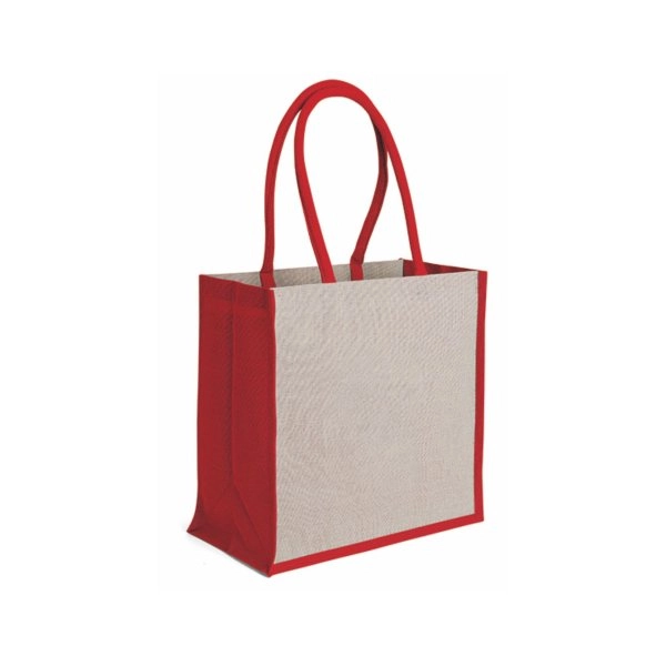 Immagine 0951 Dalia - Borsa Mare In Juta E Cotone Dimensioni: cm 36x36x20
