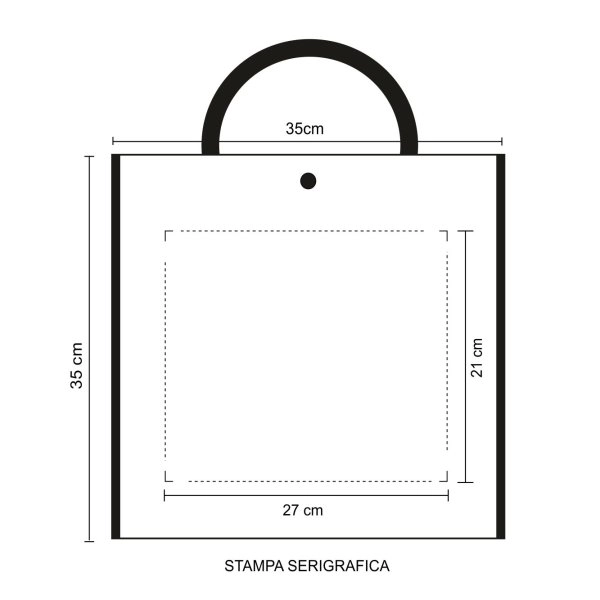 Immagine 0950 Isotta - Borsa Shopping Dimensioni cm 35x35x22
