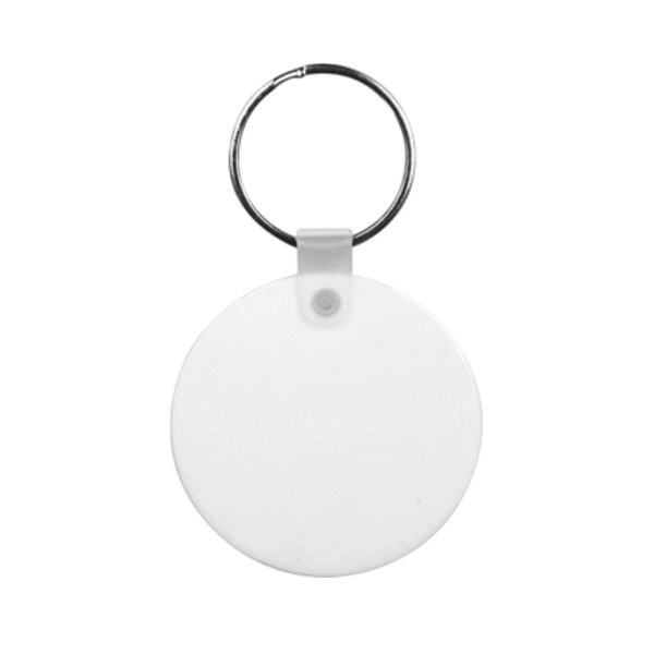 0789 Portachiavi Cerchio in PBT per stampa sublimatica