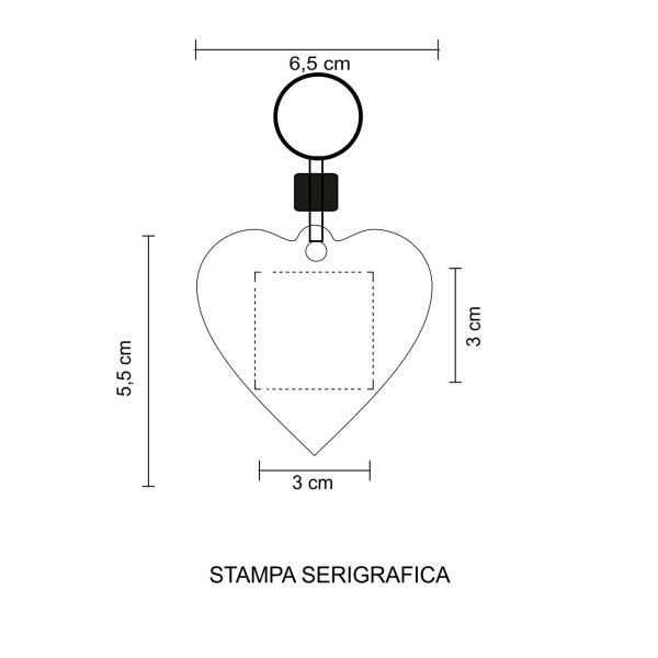 Immagine 0493 - PORTACHIAVI CUORE