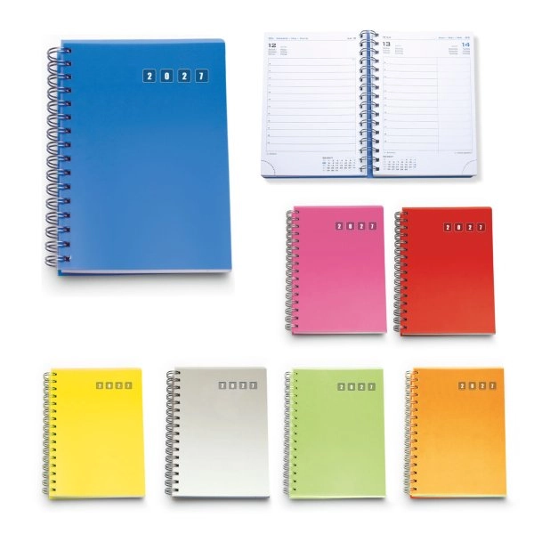 Immagine 0284 - AGENDA GIORNALIERA POLIPROPILENE CM 15X21