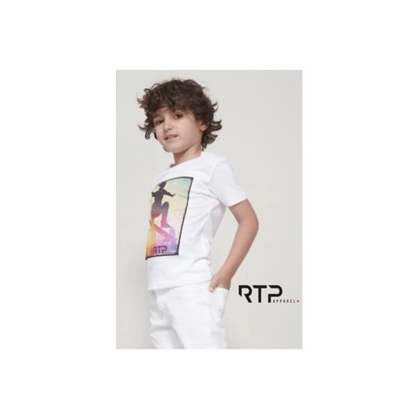 Immagine T-shirt biologica bimbo TEMPO 145