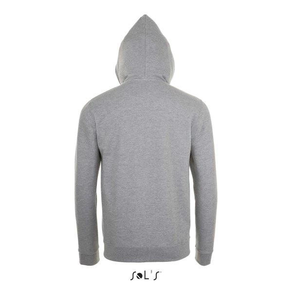 Immagine felpa cappuccio e zip unisex SOL'S STONE | 50% cot+ 50% pol | 260gr personalizzata con stampa o ricamo